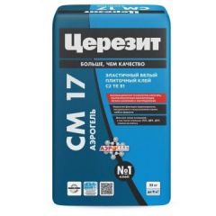 Клей универсальный эластичный Ceresit (Церезит) CM 17 Аэрогель белый 25 кг