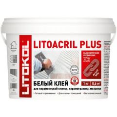 Клей для плитки Litokol Litoacril Plus дисперсионный 1 кг