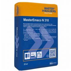Смесь сухая ремонтная безусадочная Master Builders Solutions (Мастер Билдер) MasterEmaco N 310 для ремонта бетона 25 кг