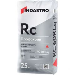 Ремонтный состав наливного типа сверхбыстротвердеющий Indastro (Индастро) Профскрин RC60 RLq 25 кг 70772