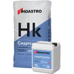 Эластичная гидроизоляция Indastro (Индастро) Смартскрин HC10 E2k компонент 1 25 кг 66459
