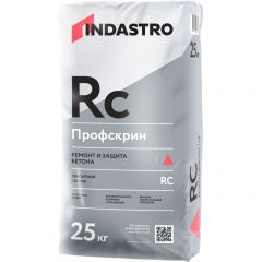 Ремонтная шпаклевка финишная серая Indastro (Индастро) Профскрин RC30 PSm 20 кг 099968