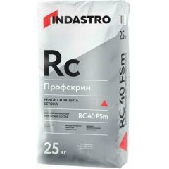 Ремонтный состав финишный Indastro (Индастро) Профскрин RC40 FSm 25кг 78914