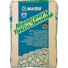 Ремонтный состав Mapei (Мапей) Мапеграут Тиксо Зимний 25 кг