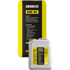 Двухкомпонентная обмазочная гидроизоляция Seneco (Сенеко) HW 2K Компонент А+B 25 кг + 8 л