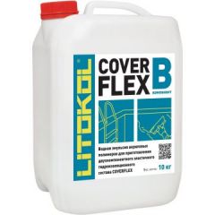 Двухкомпонентная гидроизоляционная смесь цементная Litokol Coverflex (Литокол Коверфлекс) Компонент Б 10 кг