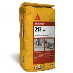 Ремонтная смесь для анкеровки и подливки Sika SikaGrout-212 RU на цементной основе 25 кг