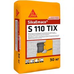 Смесь сухая быстротвердеющая мелкозернистая тиксотропного типа Sika SikaEmaco S 110TIX 30 кг