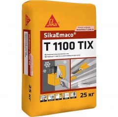 Смесь сухая быстротвердеющая безусадочная Sika SikaEmaco T 1100 TIX 25 кг