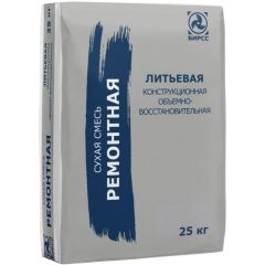 Смесь ремонтная быстротвердеющая БИРСС (BIRSS) 59 С1 М-800 армированная Мороз Ускоренная 25 кг