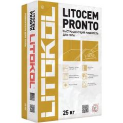 Универсальная смесь ровнитель для пола Litokol LitoCem Pronto 25 кг