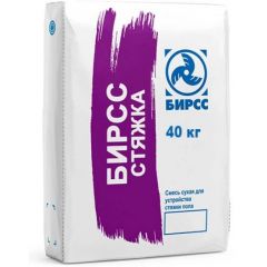 Финишная смесь стяжка пола БИРСС (BIRSS) 53 Терраццо для устройства декоративного пола 40 кг