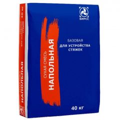 Базовая смесь цементно-песчаная стяжка пола БИРСС (BIRSS) 8С М300 40 кг