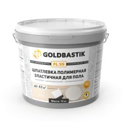Шпатлевка полимерная эластичная для пола Goldbastik FL 99