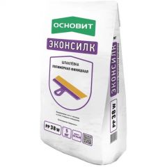 Шпатлевка полимерная Основит (Osnovit) Эконсилк PP38W белоснежная 5 кг