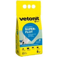 Шпатлевка гипсовая для швов и стыков Vetonit (Ветонит) Superflot 5 кг