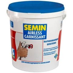 Шпатлевка для машинного нанесения Semin (Семин) Garnissant синяя крышка 20 кг