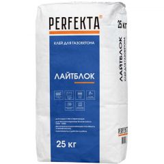 Клей для газобетона Perfekta (Перфекта) Лайтблок 25 кг