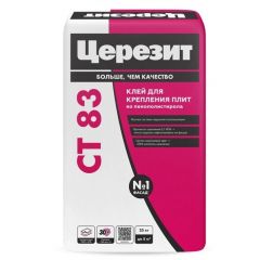 Клей для крепления плит из пенополистирола Ceresit (Церезит) CT 83 Strong Fix 25 кг