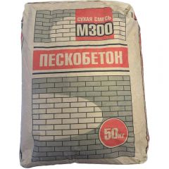 Сухая смесь Пескобетон М-300 ТУ Лайт, 50 кг