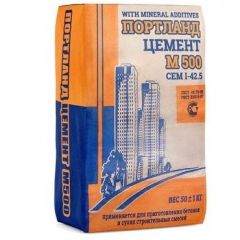 Портландцемент М-500 Премиум, 50 кг