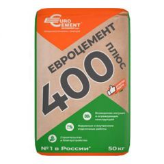 Смесь цементная Евроцемент Плюс М-400 Плюс 50 кг