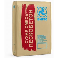 Пескобетон БИРСС 64 М-500 40 кг
