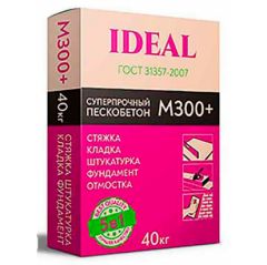Пескобетон Идеал (Ideal) М-300 40кг