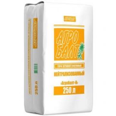 Грунт торфяной Агробалт-Н кипованный верховой нейтрализованный желтый 250 л