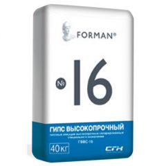 Гипс строительный Русеан Г-16 40 кг