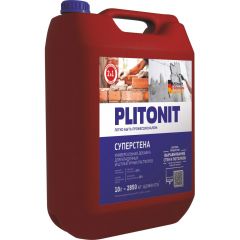 Универсальная добавка Plitonit (Плитонит) СуперСтена для кладочных и штукатурных растворов 10 л