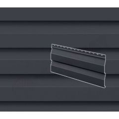 Сайдинг Stynergy (Стинержи) Корабельная доска, 260х230х0,45 мм, Полиэстер (Россия) Zn100 RAL7024 (графитовый серый) м2