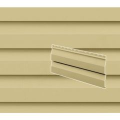 Сайдинг Stynergy (Стинержи) Корабельная доска, 260х230х0,45 мм, Полиэстер (Россия) Zn100 RAL1014 (слоновая кость) м2