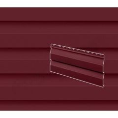 Сайдинг Stynergy (Стинержи) Корабельная доска, 260х230х0,45 мм, Полиэстер (Россия) Zn100 RAL3005 (винно-красный) м2