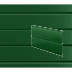 Сайдинг Stynergy (Стинержи) Евробрус гофрированный, 367х345х0,45 мм, Полиэстер (Россия) Zn100 RAL6002 (лиственно-зелёный) м2