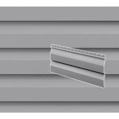 Сайдинг Stynergy (Стинержи) Корабельная доска, 260х230х0,45 мм, Полиэстер (Россия) Zn100 RAL7004 (сигнальный серый) м2