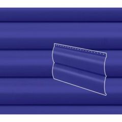 Сайдинг Stynergy (Стинержи) Блок-хаус гофрированный, 365х335х0,45 мм, Полиэстер (Россия) Zn100 RAL5002 (ультрамариново-синий) м2