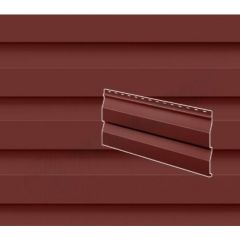 Сайдинг Stynergy (Стинержи) Корабельная доска, 260х230х0,45 мм, Полиэстер (Россия) Zn100 RAL3009 (оксид красный) м2