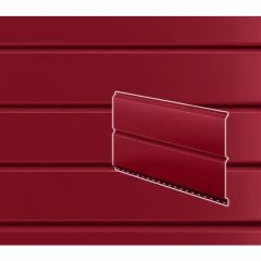Сайдинг Stynergy (Стинержи) Евробрус гофрированный, 367х345х0,45 мм, Полиэстер (Россия) Zn100 RAL3003 (рубиново-красный) м2