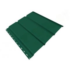 Софит Stynergy (Стинержи) 344х316х0,45 мм, Полиэстер (Россия) Zn100, тройной, без перфорации RAL6005 (зелёный мох) м2