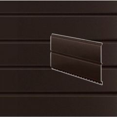 Софит Stynergy (Стинержи) Rooftop Бархат Евробрус, 367х345х0,50 мм, Текстурированное полиэфирное покрытие (Северсталь) Zn180, без перфорации RAL8017 (шоколадно-коричневый) м2