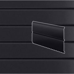 Софит Stynergy (Стинержи) Евробрус, 367х345х0,45 мм, Полиэстер (Россия) Zn100, без перфорации RAL9005 (глубокий черный) м2