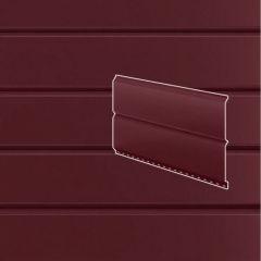 Софит Stynergy (Стинержи) Евробрус, 367х345х0,45 мм, Полиэстер (Россия) Zn100, без перфорации RAL3005 (винно-красный) м2