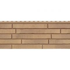 Фасадная панель Ю-пласт (U-Plast) Стоун Хаус Ригельный кирпич S-Lock Кварц 1940х290х1,1 мм ЕР-00053061