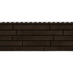 Фасадная панель Ю-пласт (U-Plast) Стоун Хаус Ригельный кирпич S-Lock Мокко 1940х290х1,1 мм ЕР-00053063