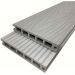 Террасная доска ДПК пустотелая Petran Vintaje 3D Velvet 151x25x3000-4000 мм Бело-серый (м.п.)