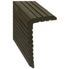 Уголок ДПК мелкий вельвет Latitudo (Латитудо) Венге 35х70х3000 мм, 11301