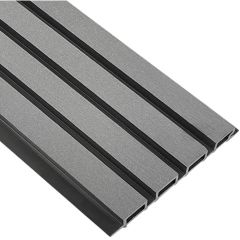 Фасадная панель пустотелая реечная шлифованная Latitudo (Латитудо) EasyDecking Wood-X Серый 26х219х3010 мм, 26935