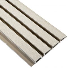 Фасадная панель пустотелая реечная шлифованная Latitudo (Латитудо) EasyDecking Wood-X Бежевый 26х219х3010 мм, 27471