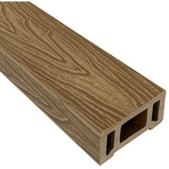 Перила ДПК 3D фактура дерева Latitudo (Латитудо) EasyDecking Wood-X Дуб 45х90х3010 мм, 27115